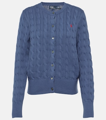 Cable-knit cotton cardigan | Polo Ralph Lauren