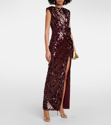 Sequined maxi dress | Roland Mouret