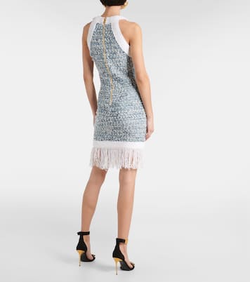 Fringed tweed minidress | Balmain