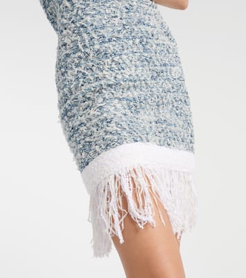 Fringed tweed minidress | Balmain
