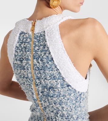Fringed tweed minidress | Balmain