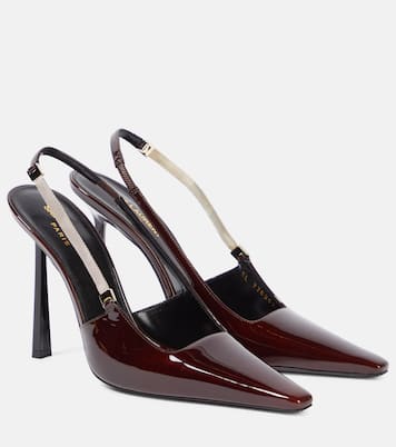 Pumps slingback Blake 110 in vernice | Saint Laurent
