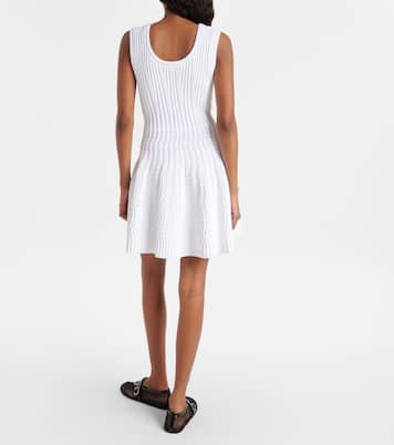 Minikleid aus Pointelle-Strick | Alaïa