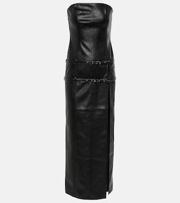 Maxikleid Saima aus Lederimitat | Aya Muse