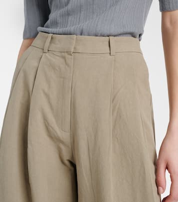 White Label - Pantaloni a gamba larga Helena in misto cotone | Proenza Schouler