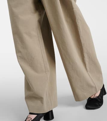 White Label - Pantaloni a gamba larga Helena in misto cotone | Proenza Schouler