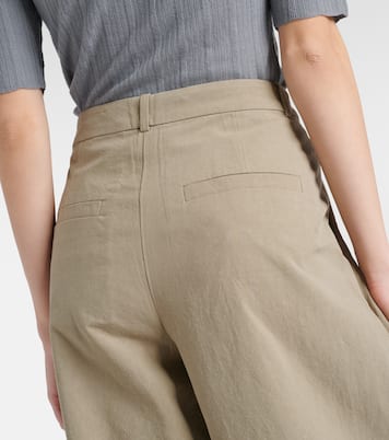 White Label - Pantaloni a gamba larga Helena in misto cotone | Proenza Schouler