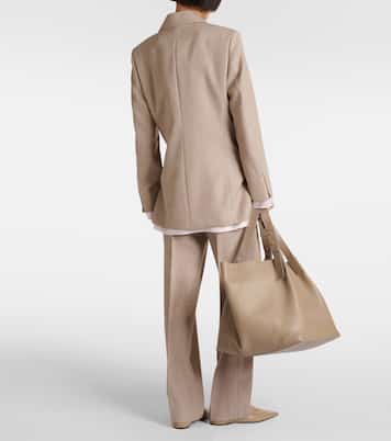 Blazer aus Schurwolle mit Satin | Victoria Beckham