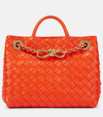 Sac Andiamo Small Chain en cuir Intrecciato  | Bottega Veneta