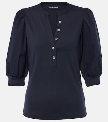 Top Coralee in misto cotone | Veronica Beard