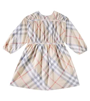 Abito in cotone Burberry Check | Burberry Kids