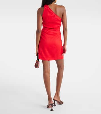 One-Shoulder-Minikleid Marga aus Leinen | Faithfull