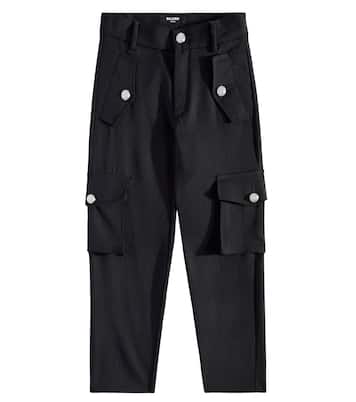 Cargohose aus Wolle | Balmain Kids