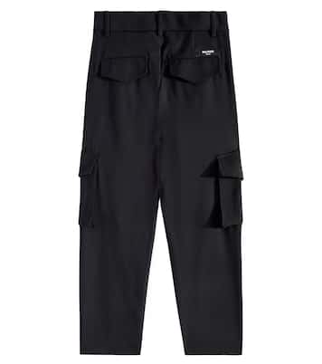 Cargohose aus Wolle | Balmain Kids