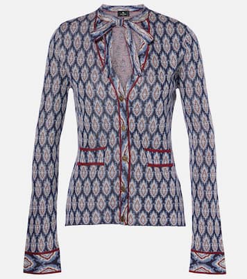 Cárdigan de jacquard con lazo | Etro