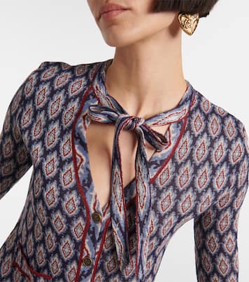 Cárdigan de jacquard con lazo | Etro