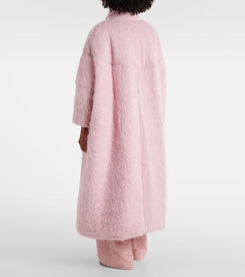Mantel aus Faux Shearling | Dries Van Noten