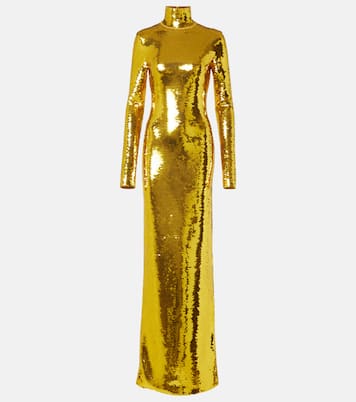 Robe longue à sequins | Bottega Veneta