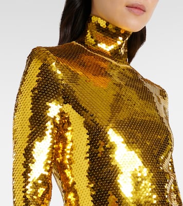 Robe longue à sequins | Bottega Veneta