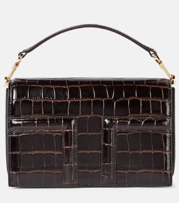 T-Flap Mini croc-effect tote bag | Toteme