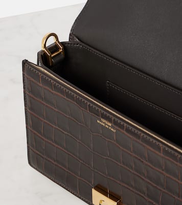 T-Flap Mini croc-effect tote bag | Toteme