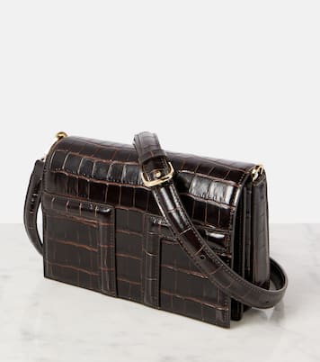 T-Flap Mini croc-effect tote bag | Toteme