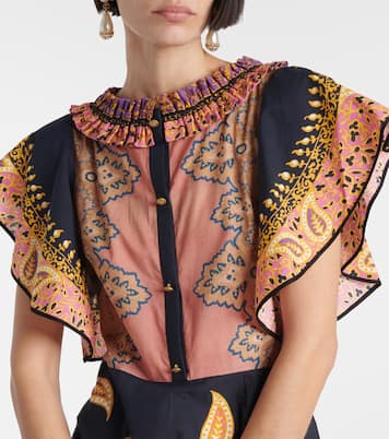 Robe longue en coton | Valentino