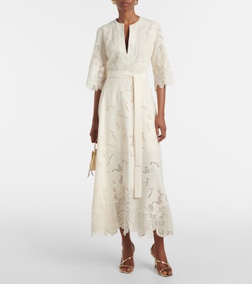 Abito midi in sangallo | Elie Saab