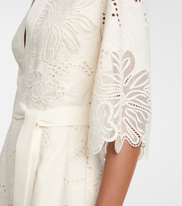 Abito midi in sangallo | Elie Saab
