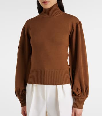 Acume virgin wool turtleneck sweater | Max Mara