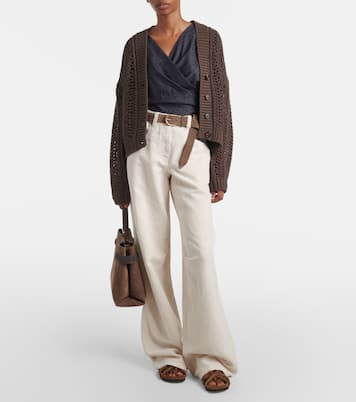 Jeans a gamba larga | Brunello Cucinelli