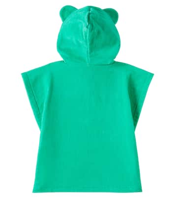 Poncho aus Baumwollfrottee | Stella McCartney Kids