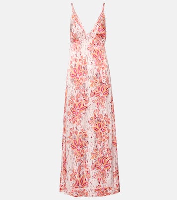 Bedrucktes Maxikleid Cassandra | Poupette St Barth
