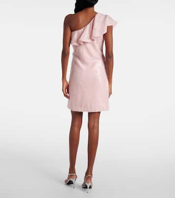 Sequins one-shoulder minidress | Dorothee Schumacher