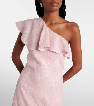 Sequins one-shoulder minidress | Dorothee Schumacher