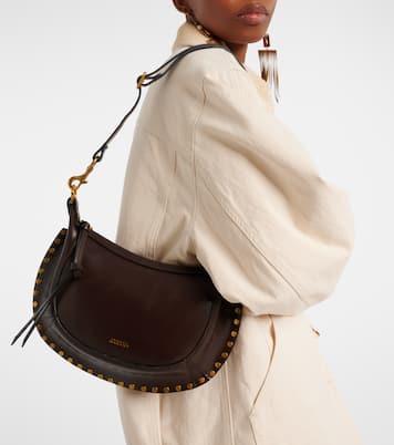 Oskan Moon Small leather shoulder bag | Isabel Marant