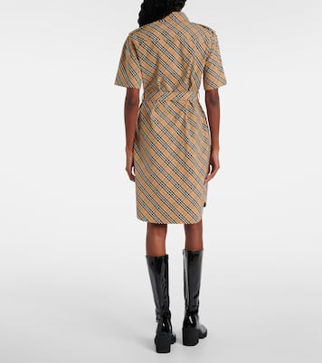 Abito chemisier Burberry Check in cotone | Burberry