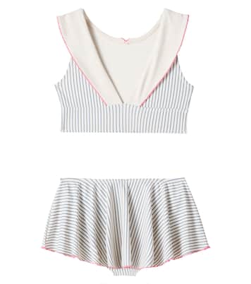 Bikini Gina rayé à ornements | Konges Sløjd