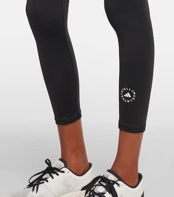 Cropped high-rise leggings | Adidas by Stella McCartney