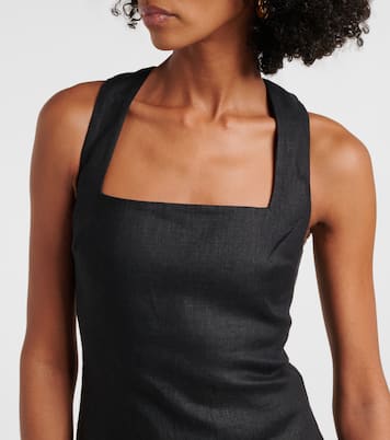 Alice linen maxi dress | Posse
