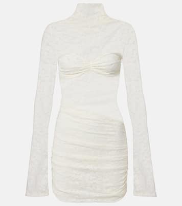 Vestido corto Francisca de encaje | Bananhot
