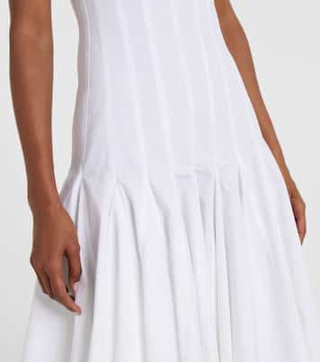 Midikleid Triana aus Baumwollpopeline | Jacquemus