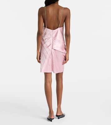 Carta pleated satin minidress | Sportmax