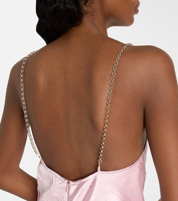 Carta pleated satin minidress | Sportmax