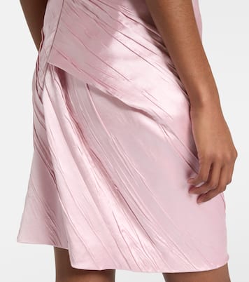 Carta pleated satin minidress | Sportmax