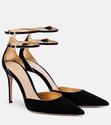 95绒面革高跟鞋 | Gianvito Rossi