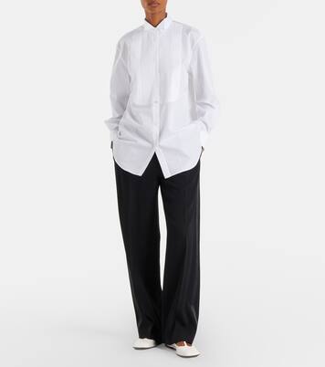 Leather ballet flats | The Row