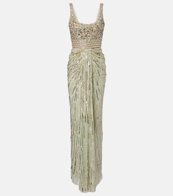 Robe longue Elixir à ornements | Jenny Packham