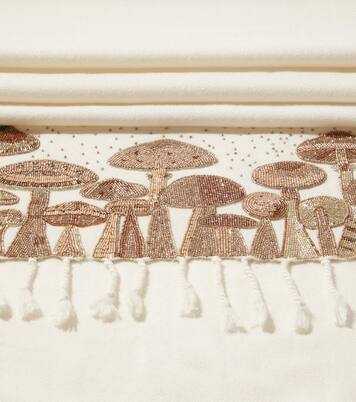 Couverture Muse en laine à perles | Jonathan Adler