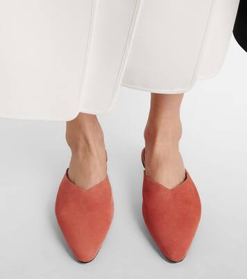 Homebody suede mules | Herbert Levine